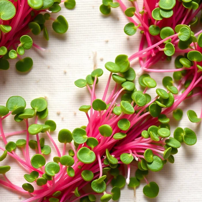 Radish microgreens